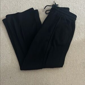 Amazon Black Wide Leg Pants Joggers